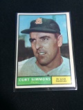 1961 Topps #11 Curt Simmons Cardinals