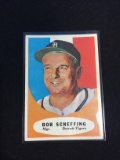1961 Topps #223 Bob Scheffing Tigers