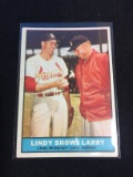 1961 Topps #75 Lindy Shows Larry - Cardinals Lindy McDaniel