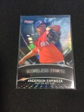 2016 Bowman's Best Stat Line Refractor Anderson Espinoza Red Sox