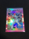 2017 Donruss Optic Pink Refractor Mike Trout Angels