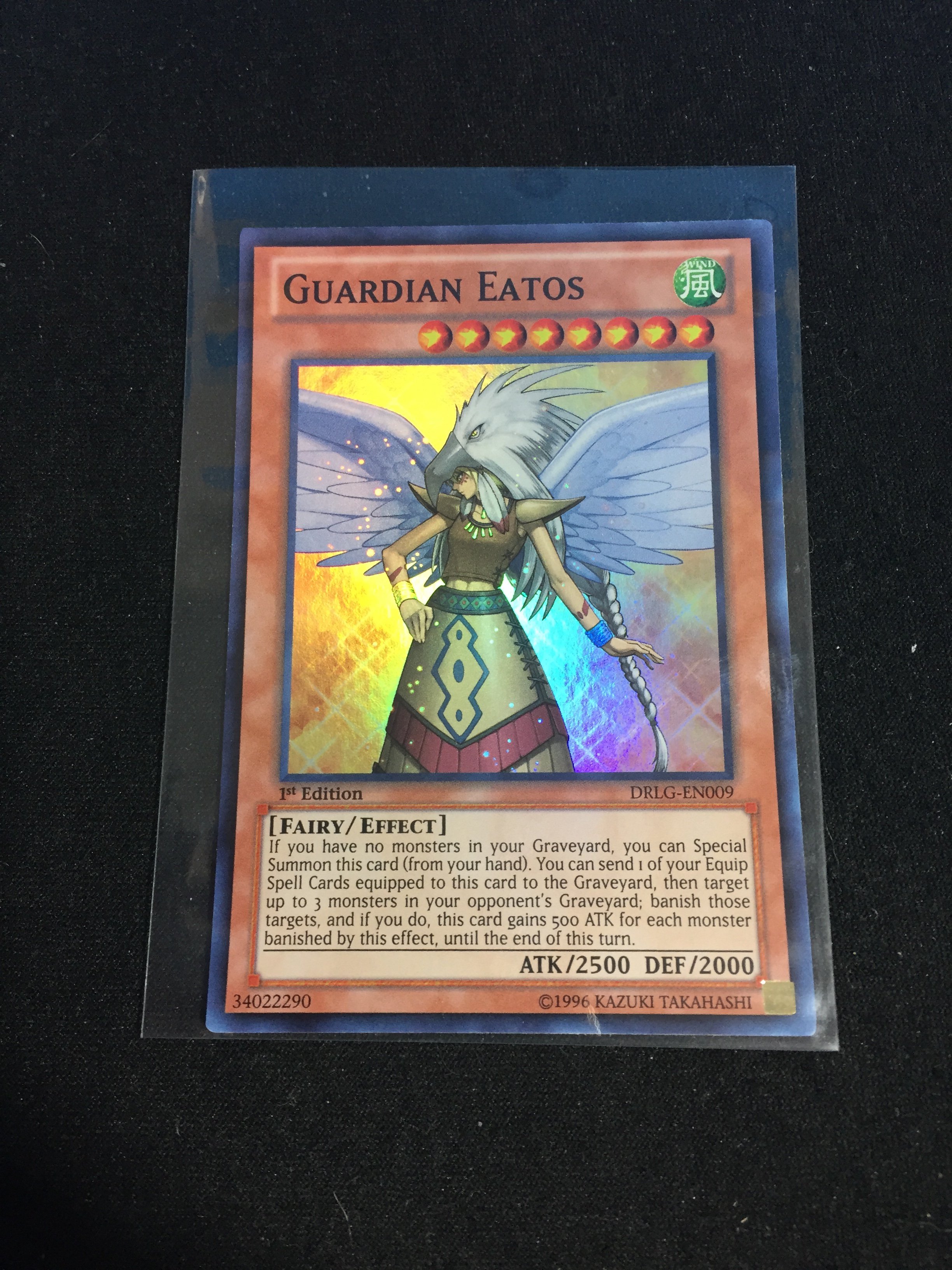 Holo Yu-Gi-Oh! Card - Guardian Eatos LC03-EN003 | Proxibid