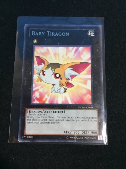 Synchro Yu-Gi-Oh! Card - Baby Tiragon PHSW-EN038 XYZ