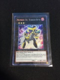 Holo Yu-Gi-Oh! Card - XYZ Number 34: Terror-Byte Secret Rare