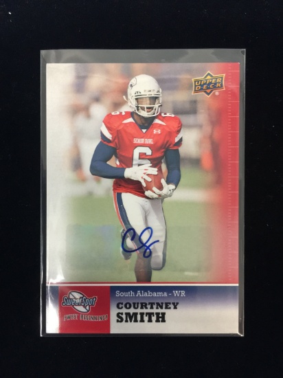 2011 Sweet Spot Sweet Beginnings Courtney Smith Rookie Autograph South Alabama