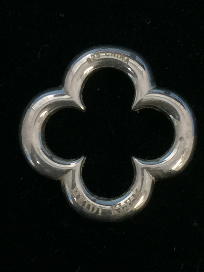 Heidi Klum Designer Sterling Silver Clover Pendant