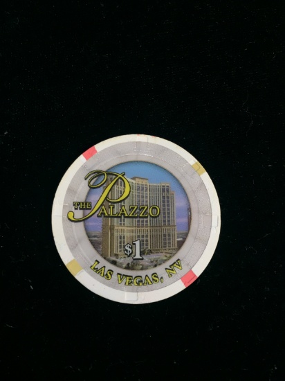 The Palazzo Casino $1 Poker Chip