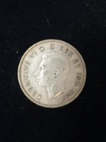 1941 Canadian Half Dollar - 80% Silver Coin