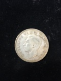 1952 Canadian Half Dollar - 80% Silver Coin