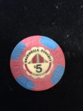 Boardwalk Regency $5 Casino Gaming Poker Chip