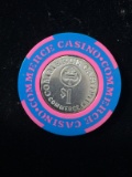 Commerce Casino $1 Poker Chip