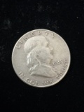 1948-D United States Franklin Half Dollar - 90% Silver Coin