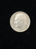 1955-D United States Roosevelt Dime -90% Silver Coin