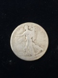 1923 -S United States Walking Liberty Half Dollar - 90% Silver Coin