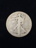 1923-S United States Walking Liberty Half Dollar - 90% Silver Coin