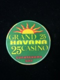 Grand 25 Havana Casino Guantanamo Bay Gaming Chip