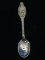 TH Marthinsen Norway Texas Souvenir Sterling Silver Rodeo Spoon