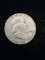 1952 United States Franklin Half Dollar - 90% Silver Coin