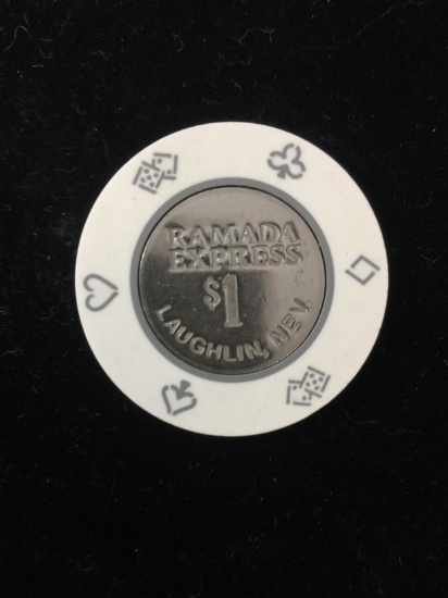 Ramada Express $1 Gaming Poker Chip