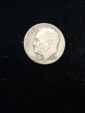 1954-S United State Roosevelt Dime - 90% Silver Coin