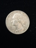 1964-D  United States Washington Quarter - 90% Silver Coin