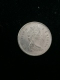 1967 Canadian Silver Quarter - 80% Silver Coin
