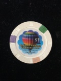 Indian Gaming Company $1 Poker Casino Chip