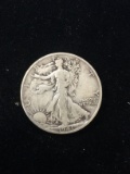 1941 -S United States Walking Liberty Half Dollar - 90% Silver Coin