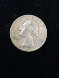 1947 United States Washington Quarter - 90% Silver Coin