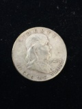 1948 United States Franklin Half Dollar - 90% Silver Coin