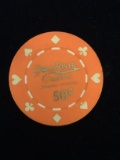 Gold River Casino 50 Cent Poker Gaming Chip