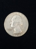 1950-S United States Washington Quarter - 90% Silver Coin