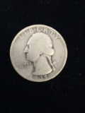 1935-D United States Washington Quarter - 90% Silver Coin