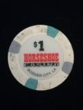 Horseshoe Casino $1 Poker Chip