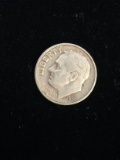 1951-S United States Roosevelt Dime -90% Silver Coin