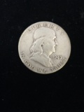 1949 United States Franklin Half Dollar - 90% Silver Coin