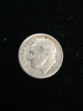 1955-D United States Roosevelt Dime -90% Silver Coin