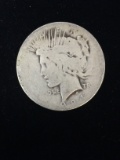 1924 United States Silver Peace Dollar - 90% Silver Coin
