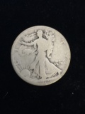 1917 Walking Liberty Half Dollar - 90% Silver Coin