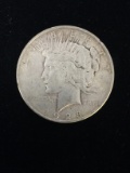 1923-D United States Silver Peace Dollar - 90% Silver Coin