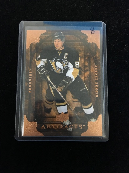 2008-09 Upper Deck Artifacts Sidney Crosby Penguins Hockey Card