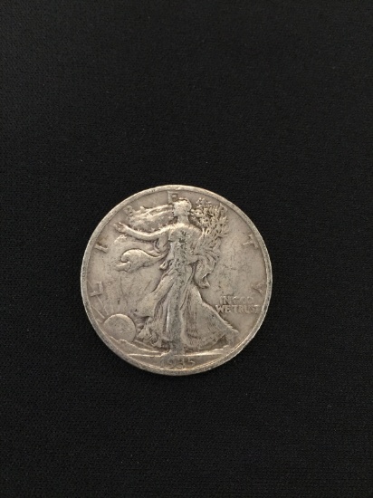1935 United States Walking Liberty Half Dollar - 90% Silver Coin