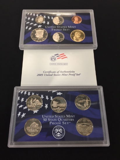 2005 United States Mint Proof Coin Set