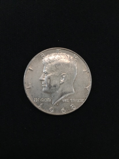 1968-D United States Kennedy Half Dollar - 40% Silver Coin