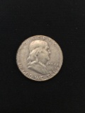 1954-S United States Franklin Half Dollar - 90% Silver Coin