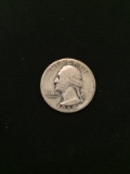 1938 United States Washington Quarter - 90% Silver Coin