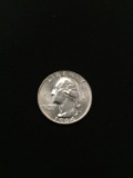 1964-D United States Washington Quarter - 90% Silver Coin BU Condition