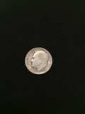 1952-D United States Roosevelt Dime - 90% Silver Coin