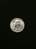 1964-D United States Washington Quarter - 90% Silver Coin BU Condition