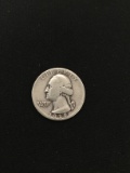 1939-D United States Washinton Quarter - 90% Silver Coin